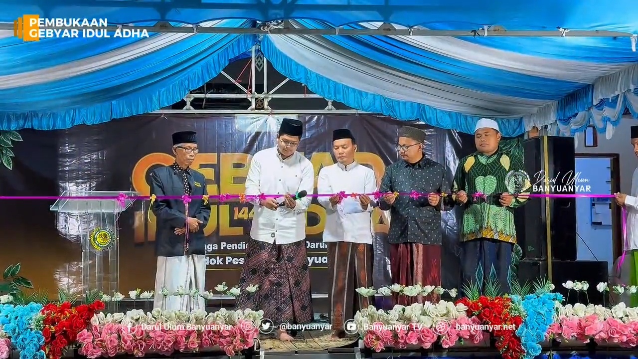 Pembukaan Gebyar Idul Adha 1447 H, Wadah Intelektual dan Spiritualitas Santri