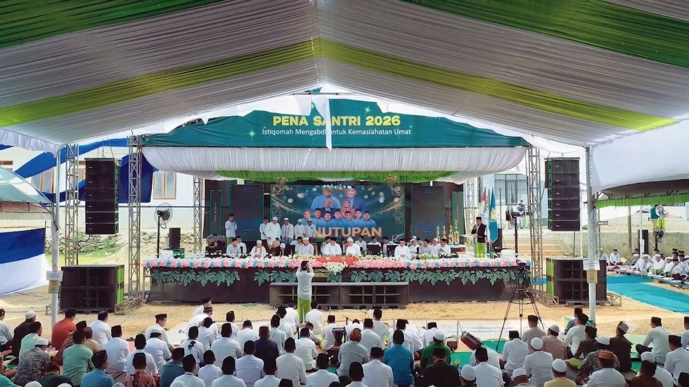Penutupan PENA Santri 2026, PERADABAN Launching Aplikasi AdabOne dan Teken MoU Program Magister IDB