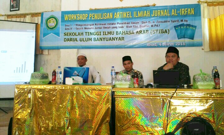 STIBA Gelar Workshop Penulisan Jurnal