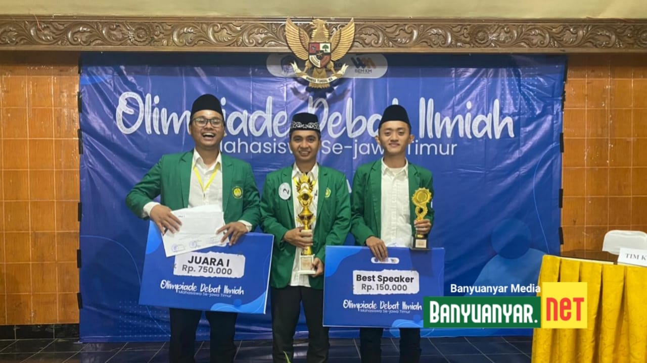 Mahasiswa STAI DUBA Raih Juara 1 sekaligus Best Speaker Pada Olimpide Debat Ilmiah se-Jawa Timur