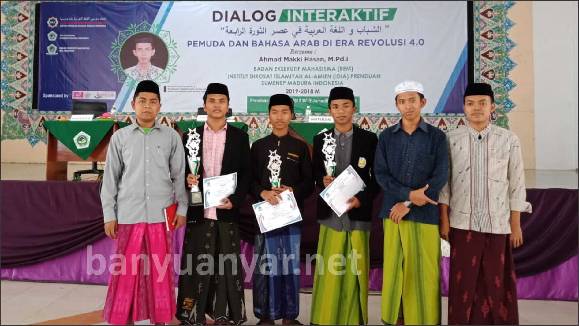 Tiga Santri  Anggota LPBA Banyuanyar Raih Juara Lomba Bahasa  Arab