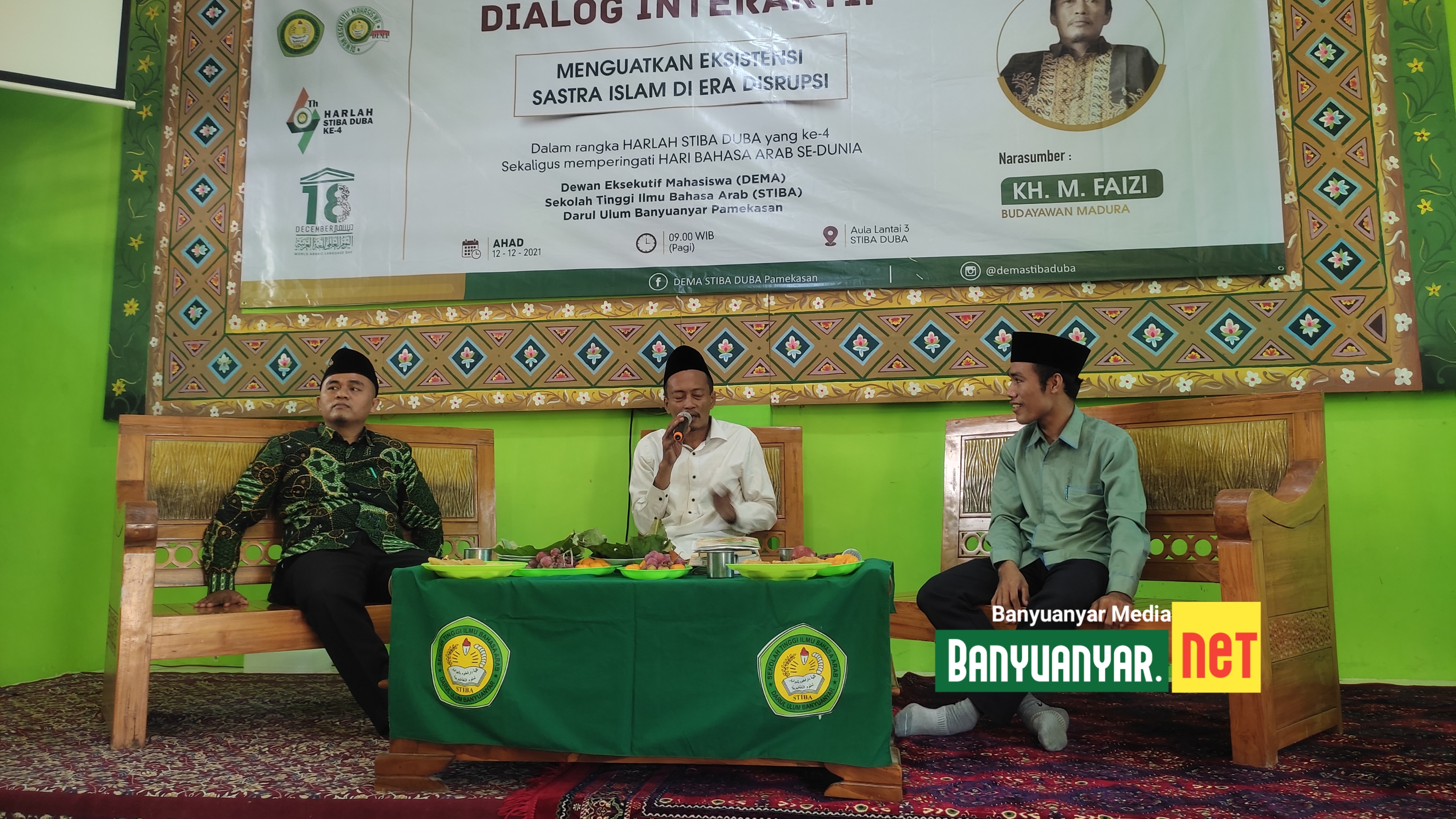 Meriahkan Harlah Keempat, DEMA STIBA Gelar Dialog Interaktif