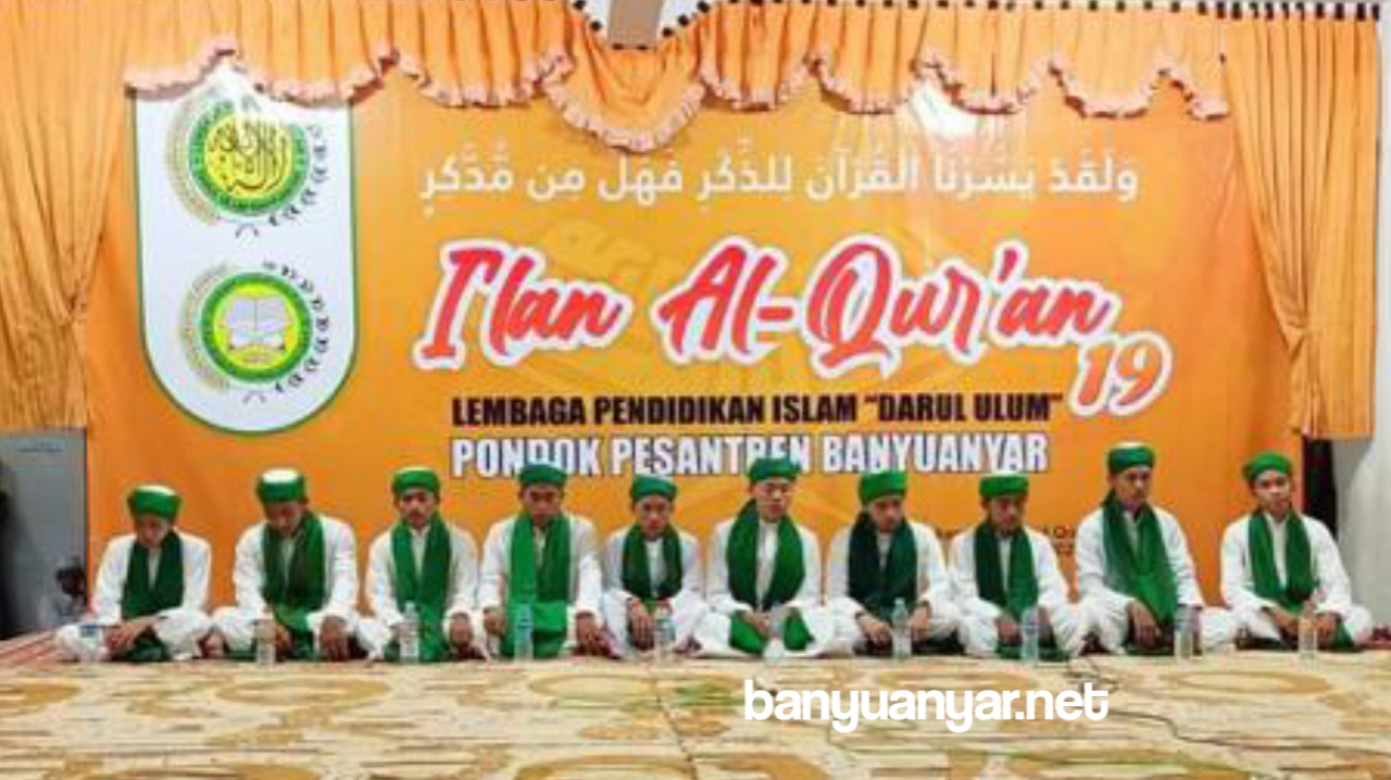 Tuntas Hafal, 10 Santri Banyuanyar Sukses Ikuti I`lan Al-Qur`an