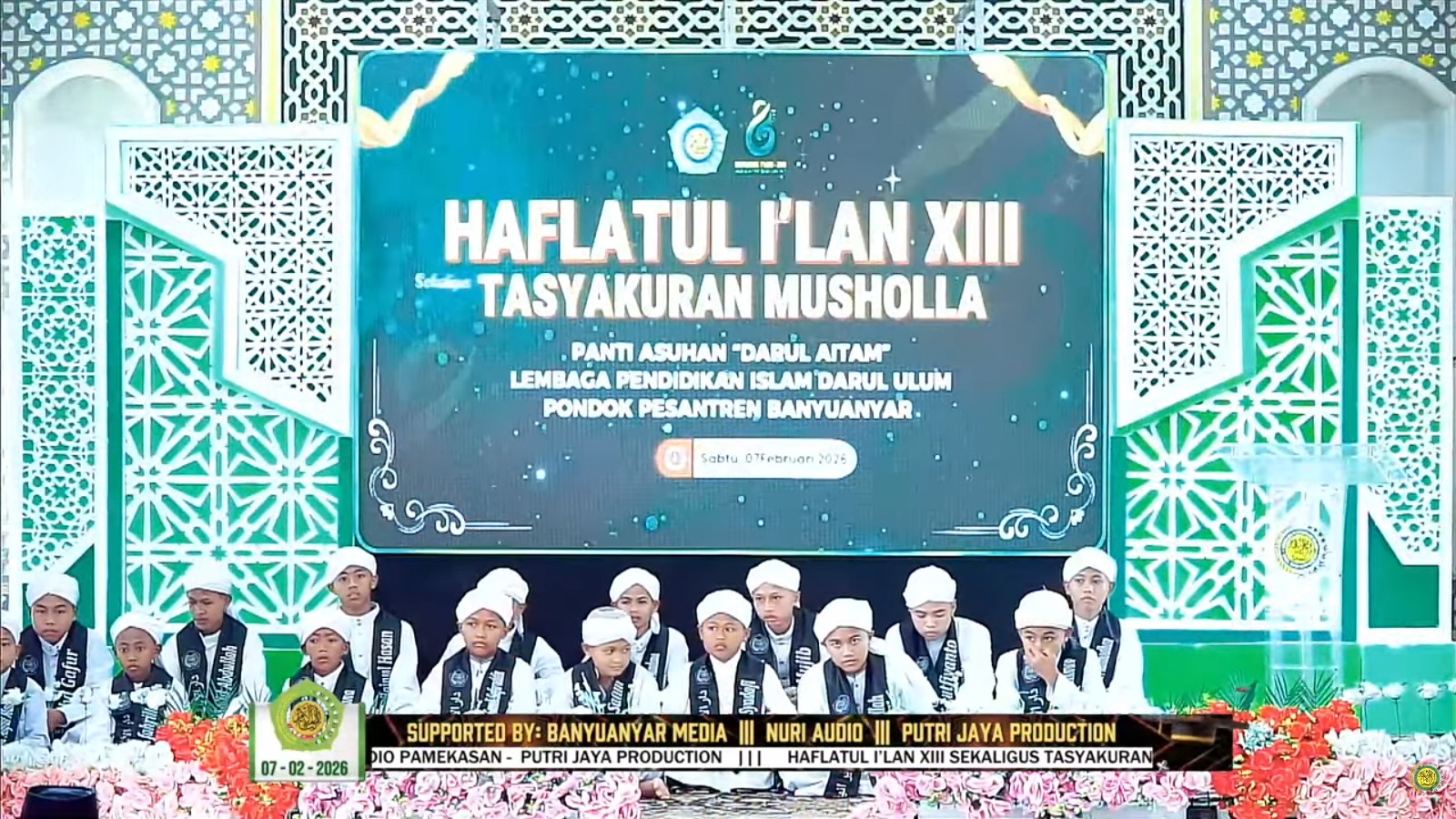 Dari Teras Asrama ke Musalla, Darul Aitam Rayakan Haflatul I’lan XIII
