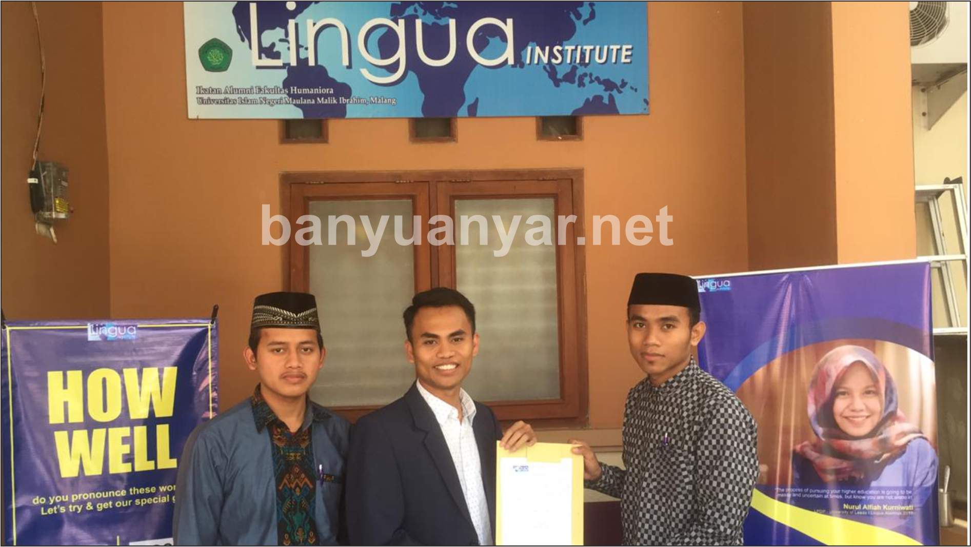 Kerjasama antara LPBA Banyuanyar (BEC) dengan Lingua Institute UIN Malang